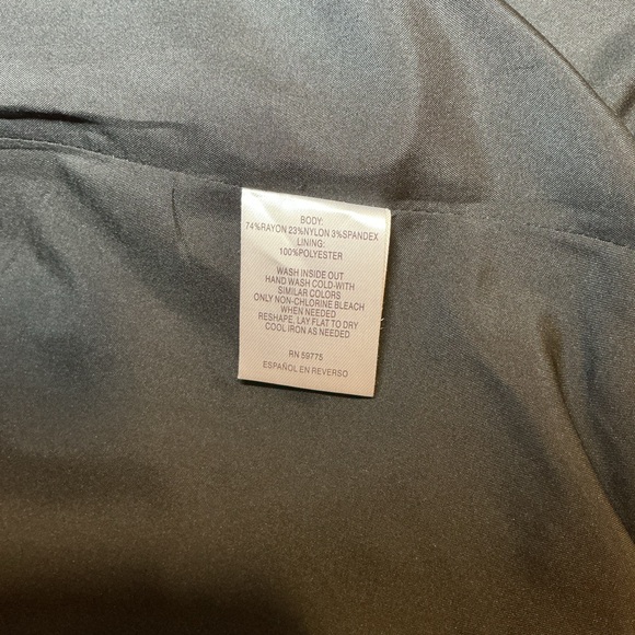 XOXO Women's Black and White Checkered Blazer - Picture 7 of 7